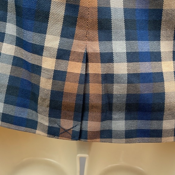 THE LIMITED BLUE PLAID BLAZER - Picture 8 of 11
